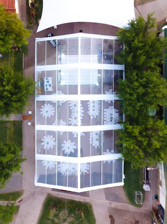 Alquiler de Carpas transparentes para eventos