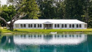 una carpa soñada para eventos al aire libre
